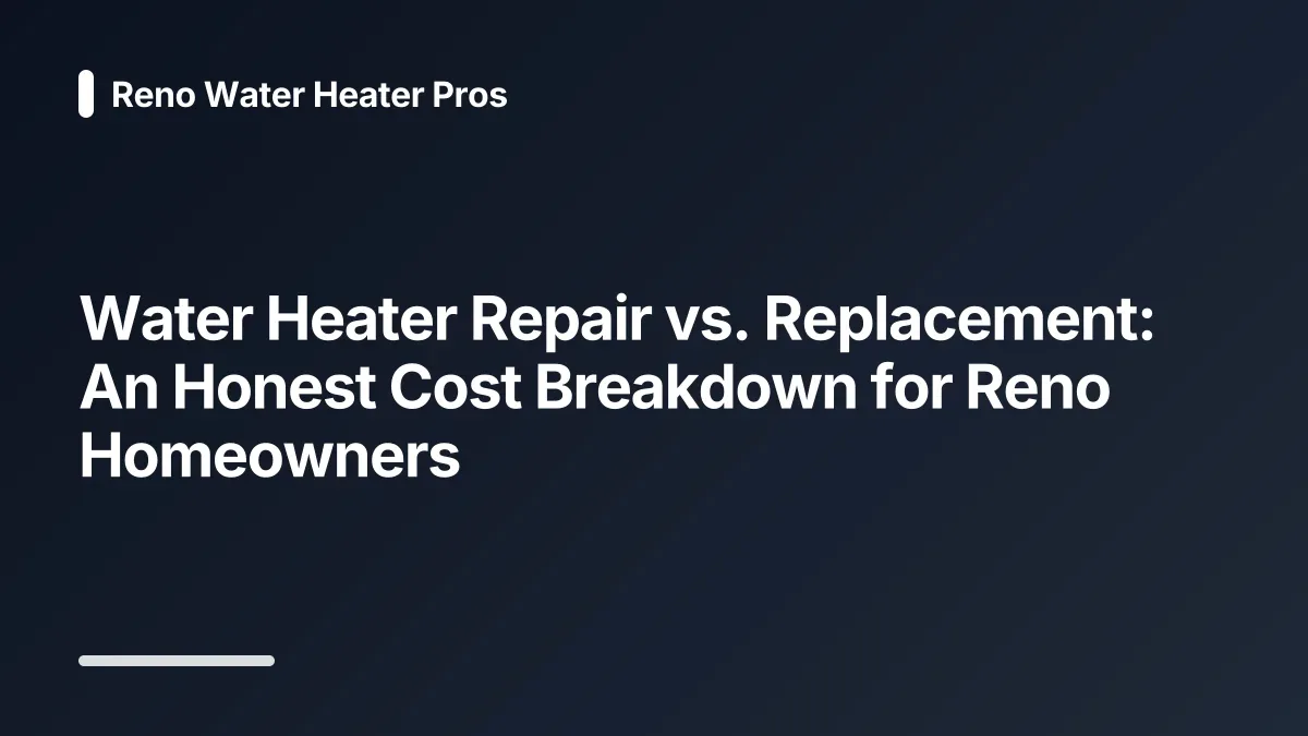 water heater cost breakdown